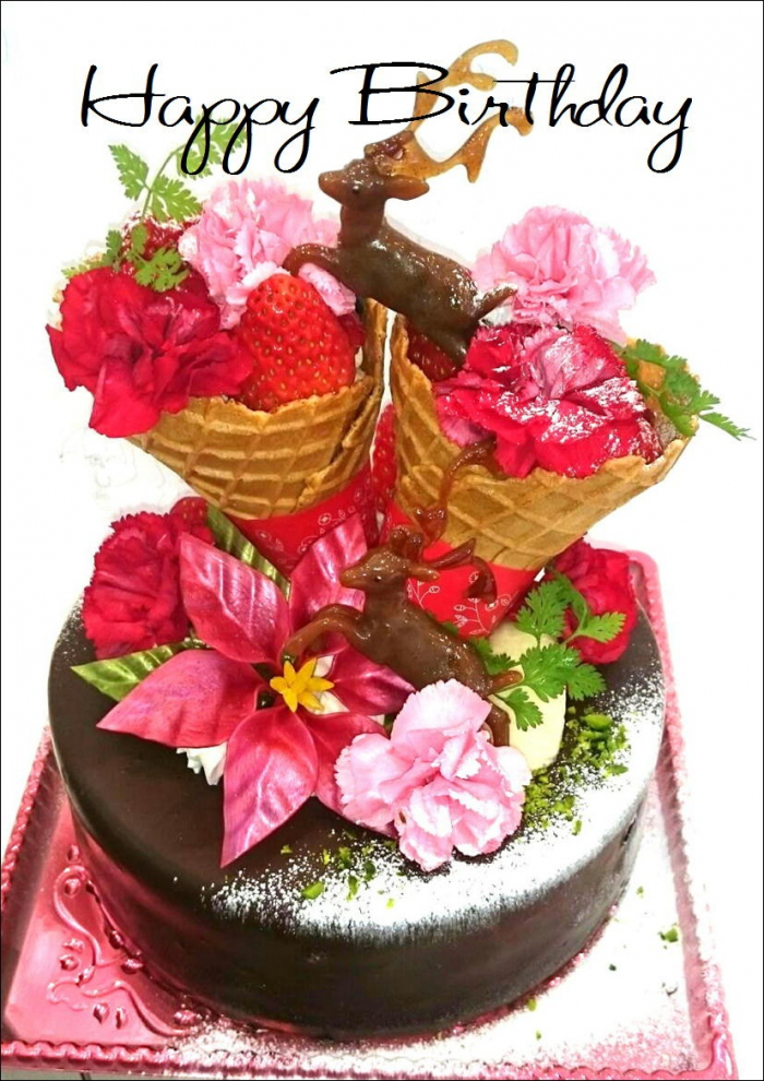 ◇スタッフの誕生日ケーキ◇