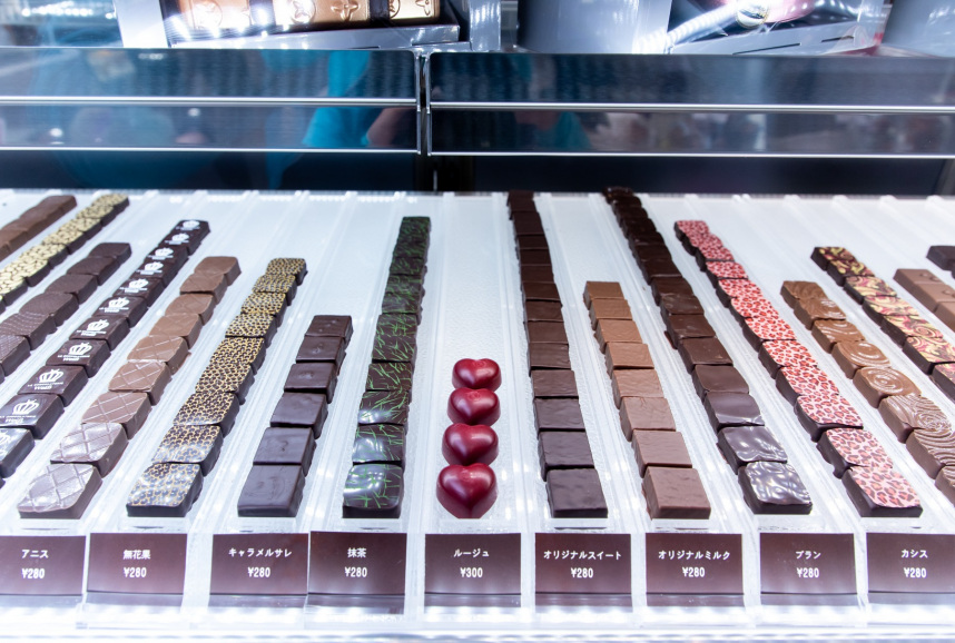 フルーティーなショコラは、一瞬で気分を変えてくれます。