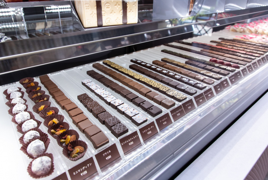 もちろん定番のショコラもラインナップ。