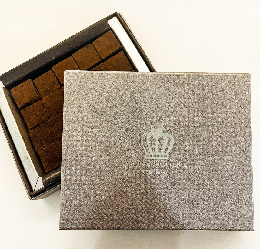 生チョコのパッケージ