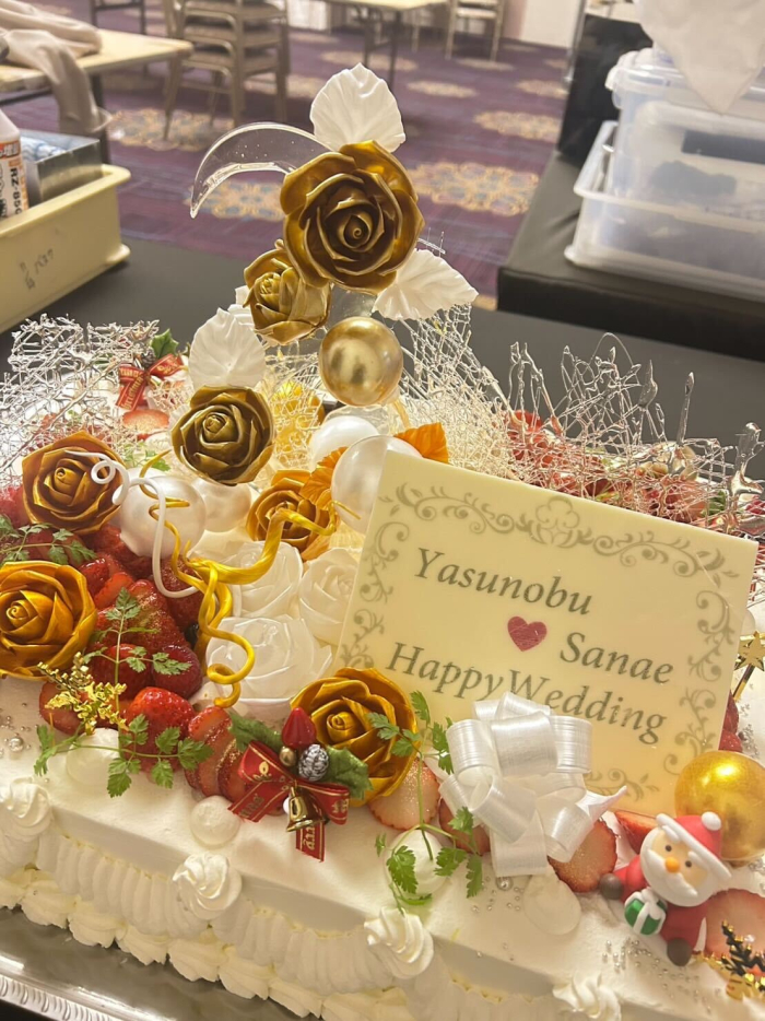 ◇ウェディングケーキの配達に行ってきました◇