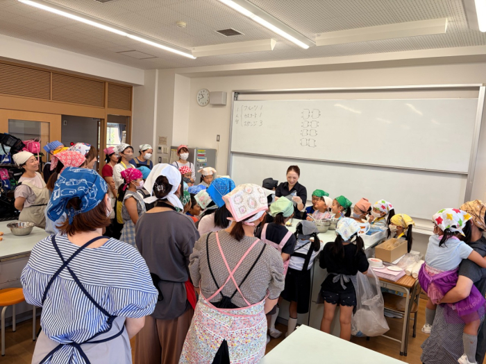 ◇お菓子教室in長久手市立東小学校◇